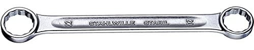 STAHLWILLE Nr. 21 Doppelringschlüssel Schlüsselweite 12 x 13 mm L.170 mm