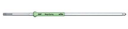 Wiha Wechselklinge TORX PLUS® Festhaltemechanik Magicspring® für Drehmoment-Schraubendreher mit Längsgriff (29555) 8IP x 175 mm, 2,0 Nm