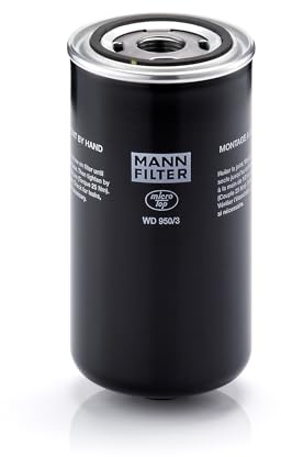 MANN-FILTER, WD 950/3 Oil Filter | For Off-Highway, Highest Filtration Performance, Engine Protection, High Quality Sealing, True OE Engineering