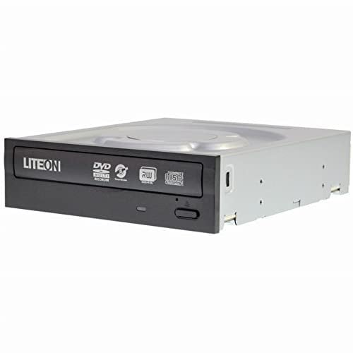 LiteOn HAS324-17 Masterizzatore DVD interno (+24x16x8x, -24x16x6x, SATA, Nero incluso), colore: Nero