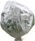 Videx-Winterschutz Rosenhaube Vlies, 75 x 80cm, weiß (17 g/qm)