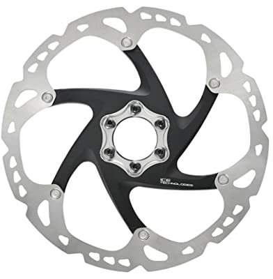 Shimano Deore XT SMRT86S2, Disco di Freno, 5 Fori, Argento, 160 mm