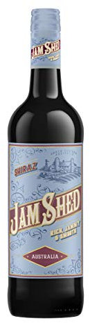 Jam Shed Shiraz Wine, 6 x 75cl
