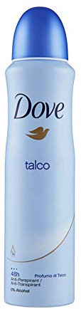 3x Dove talco Talc talkum anti traspirant deospray deo spray deodorant 150ml