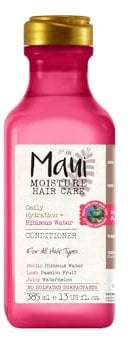 Maui Moisture Daily Hydration + Hibiscus Water Conditioner, feuchtigkeitsspendende Locken Haarspülung mit Hibiskus, leichte Haarpflege Spülung für alle Haartypen, vegan* (385 ml)