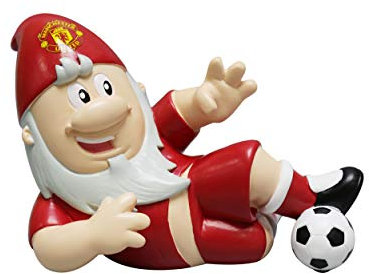 FOCO Officially Licenced Manchester United FC Sliding Tackle Garden Gnome