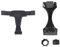 Genericss für C Klasse S205 W205 C300,Coupé C205,Cabriolet A205,GLC Klasse 2019 2020 2021 Handyhalterung Auto 360 Drehbar Luftauslass KFZ Handy Halterung Auto Zubehör Kohlefaserfarbe