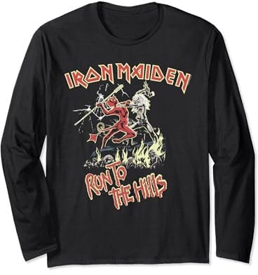 Iron Maiden - Run to the Hills Long Sleeve T-Shirt