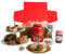Afternoon Tea Hamper | British Gift Hamper | Sweat & Savoury Treats | Includes Scones, Clotted Cream, Strawberry Jam, Biscuits, Teabags, Dundee Cake, Tea Caddy, Fudge, Plum Bread & Butter | Food Gifts