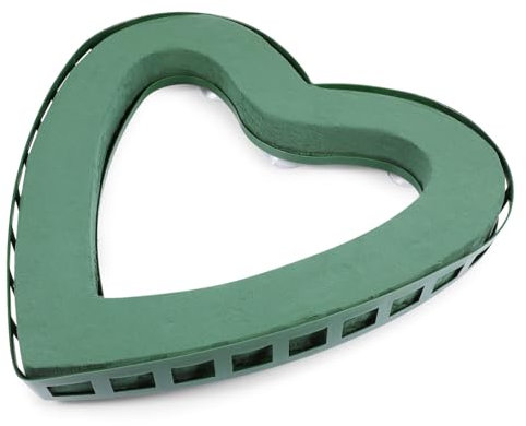 Décoration De Voiture De Mariage Support De Fleurs en Plastique en Forme De Cœur Support en Mousse pour Composition