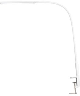 Zerodeko Clip Desk Lampe Dimmbar Schreibtischlampe Mit Klemme Für Büro Und Schlafzimmer Augenschutz Flexibel Einstellbare Lichtwinkel Weiße Tischlampe Für Lesen Und Arbeiten