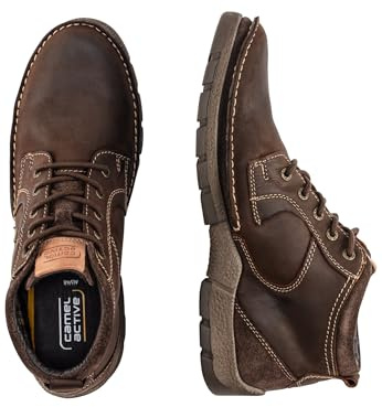 camel active Herren Alvar Boot aus Leder Braun, menswear-43