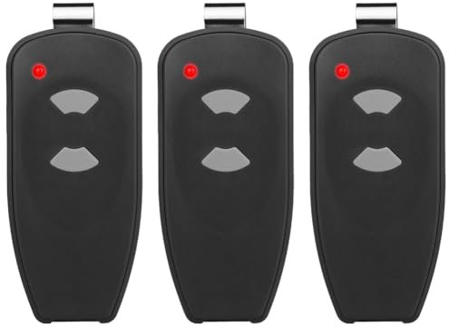 Sarpoer Telecomando a 2 pulsanti 315 MHz per apriporta garage M3-2312, M4500E, M4700E, DC3700, DC2500, confezione da 3