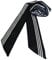 Damen Satin Gürtel 5cm x 195cm Band Imitated Silk Lange Schal Kleid Bund Hut Zubehör (Black/White Stripes)