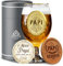 CROWNLY CRYSTAL® Verre à Bière Personnalisé – Cadeau Original pour Papi ou Grand-Père – Idée Cadeau d’Anniversaire Homme