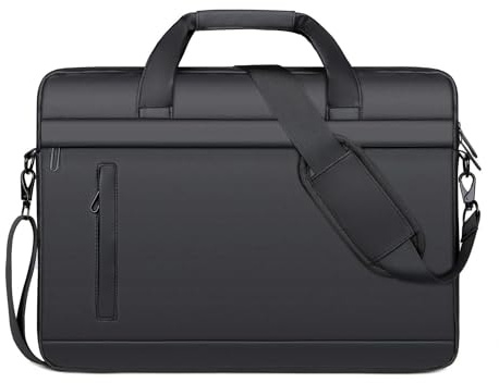 USQPUVWX Laptop Bag 14 Inch Waterproof Laptop Sleeve Messenger With Shoulder Strap For Notebook Laptop Briefcase-black