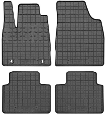 CIKCAR Satz Gummimatten passgenau | kompatibel mit MG 3 Hybrid+ 2024- (4-teilig + Montagesystem)