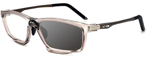 Sports Outdoor Aluminum Magnesium Ultra-Light Color-Changing Multi-focal Reading Glasses, Anti-Blue Light Presbyopia Glasses (1.5 x,Brown)