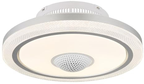 LED Deckenventilator Deckenleuchte Wohnzimmerlampe Dimmbar Lüfter CCT D 50 cm