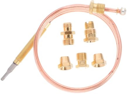 KONTONTY Thermoelement Für Kamin Herd-thermoelement Grill-thermoelement Temperatursensor Für Ofen Und Heizung Sicherheitsmaßnahmen Präzise Temperaturregelung Einfache Reparatur