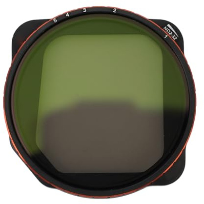 ZLXCAOB Filtro ND2‑ND32 variabile per 3 HD Filtro a densità neutra con 28 rivestimenti multistrato Impermeabile resistente ai graffi