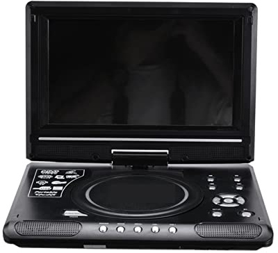 2022 NUOVO Lettore DVD da casa portatile 9,8 pollici VCD Gioco CD TV Adattatore radio USB Supporto Ricezione FM per auto e bambini