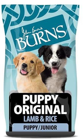 Burns Pet Nutrition Hypoallergenic Complete Dry Dog Food Puppy Original Lamb and Rice 6 kg