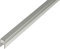 Alberts 030395 Profilé d'angle | auto-serrant | Aluminium anodisé couleur argent | 2000 x 10,9 x 20 mm