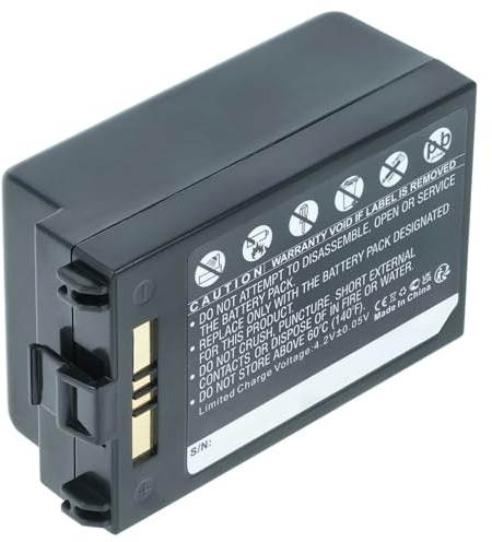 vhbw Akku kompatibel mit Symbol MC70, MC7004, MC7090, MC75, MC7506, MC7596 Barcodescanner POS (3800mAh, 3,7V, Li-Ion)