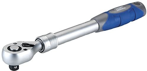 Alyco - Llave de Carraca Extensible, 1/2 - 192344