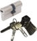 ABUS EC550 Profil-Doppelzylinder Länge 45/45mm mit 10 Schlüssel