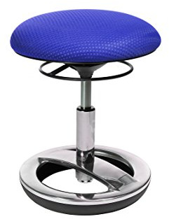Topstar Kindersitzhocker Sitness Bobby Alu poliert blau