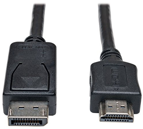 Tripp Lite DisplayPort to HDMI Cable Adapter, DP to HDMI (M/M), DP to HDMI, 1080p, 15 ft. (P582-015)