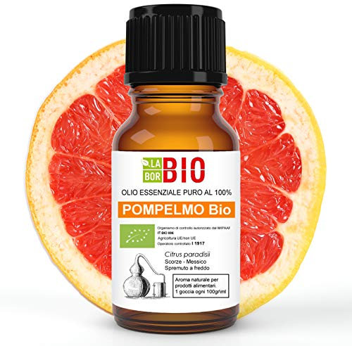 GrapefruitÖl Bio Ätherisches Öl 100% Reines 5 ml - Aromatherapie Kosmetik Therapeutische - Laborbio