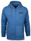 Spitzbub Herren Hoodie Pullover mit Kapuze Sweatjacke Zipper Kapuzenpullover mit Reißverschluss in Blau (3XL)