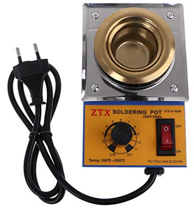 Rtengtunn Four en étain à température réglable sans Plomb 150 W avec Prise UE