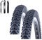 2 x Kenda K-1027 29 MTB Fahrradmantel Fahrradreifen in Schwarz 54-622 (29 x 2.10) inkl. 3 Reifenheber