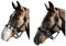 netproshop Fliegenschutznetz Nasennetz Hilfe bei Headshaking Syndrom Shetty-Full, Groesse:Full, Farbe:Schwarz