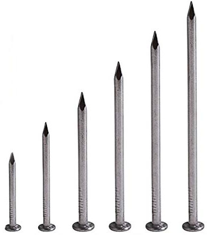 Nails, Stainless Steel Nails, Round Nails, Woodworking Nails, Steel Nails, 1kg-3 inch About 75mm