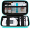 Elonbo Diabetische Versorgung Reisekoffer, Diabetische Versorgung Organizer Tasche, Glukose Meter Aufbewahrungskoffer, Insulin Pen Tragekoffer für Glukose Monitor, Grün
