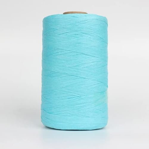 YUWEN Cuerda de Rafia de 280M/rollo, Cuerdas de Paja orgánica para Tejer Sombreros de Verano, Bolsa de Regalo, Caja de Embalaje, Hilo de Papel para Envolver