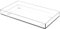 Clear Acrylic Tray Large Acrylic Tray Rectangular Bathroom Tray Water Cup Tray for Household Bedside Office Towels Cosmetics and Accessories
