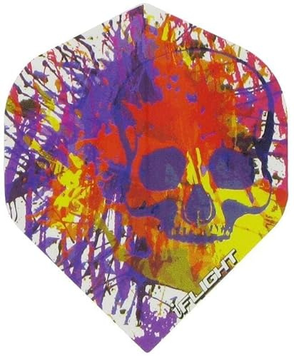 Pentathlon iFlight - Skull Painted - Dart Flights