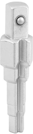 MOVKZACV Clé étagée pour radiateur, pour poignée à cliquet 1/2, clé de radiateur étagée Outil à main pratique en acier au carbone Clé pour robinet Outillage à main Spanner Wrench