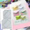 Fclily@JJ, Metall-Stanzformen für Briefumschläge, Frühlingsblumen-Umschlag-Buchstaben, Stanzschablonen für DIY-Einladungskarten, Scrapbooking, Alben, dekorative Prägepapier-Stanzformen, Kartenherstell