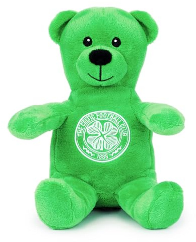 The Gift Scholars Celtic FC Teddy Bear - 15 cm Officially Licensed Plush, Perfect Collectible Soft Toy for Celtic Fans of All Ages