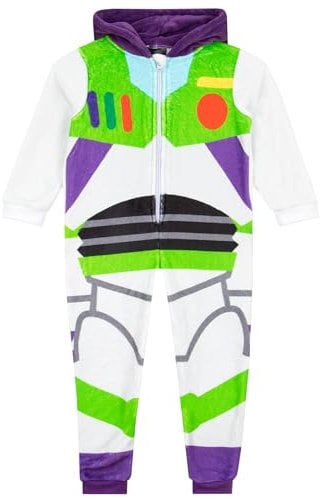 Disney Pigiama Toy Story | Pigiama Bambino | Pigiama Intero Bambino | Pigiamone Pile Bambini | Bianco 18-24 Mesi