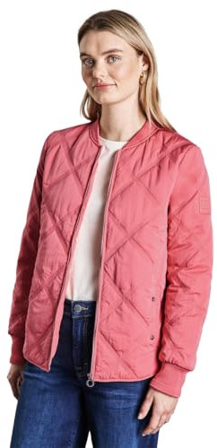 STREET ONE Blouson matelassé pour Femme, Rose Corail Clair, 46
