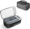 EUGOOCX Hard Travel Case Compatible with Anker SOLIX C200 DC Power Bank Station 60,000mAh, Portable Power Station Storage Box Carry Bag Oganizer, Black
