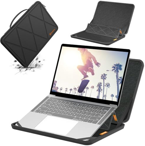Smatree MS79 Hard EVA Protective Sleeve Case with Stand Compatible for 15.6 inch HP Envy X360 15-fh0097nr, for Pavilion x360 Convertible - 15-er1000, for HP Envy X360 15-ew1047nr Laptop Notebook Bag